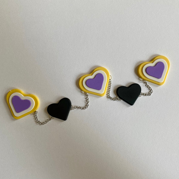Heart Pride Magnets