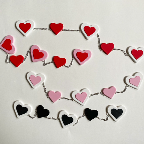 Heart Garland Magnets