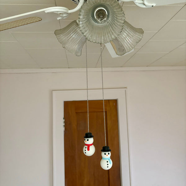 Snowman Ceiling Fan Pulls