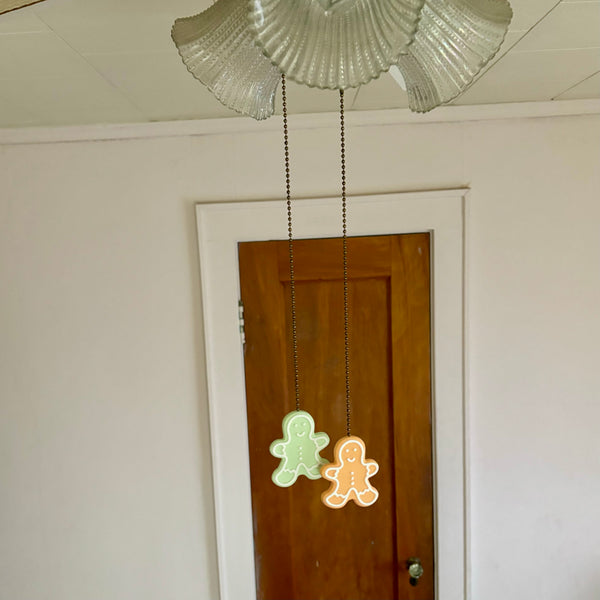 Gingerbread Cookie Ceiling Fan Pulls