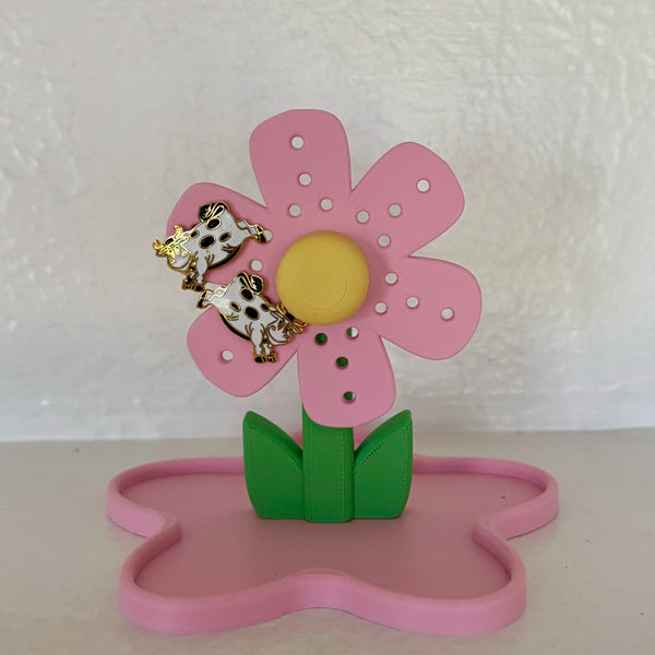 Solo Flower Earring Holder