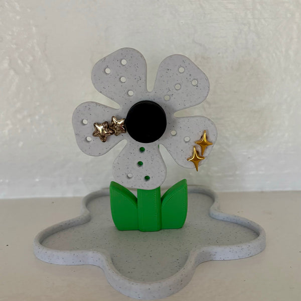 Solo Flower Earring Holder