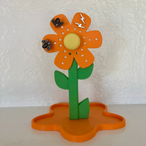 Solo Flower Earring Holder