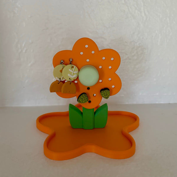 Solo Flower Earring Holder