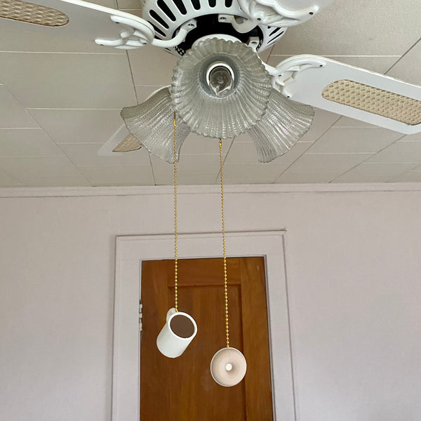 Breakfast Ceiling Fan Pulls