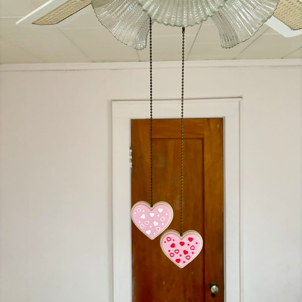 Heart Cookie Ceiling Fan Pulls