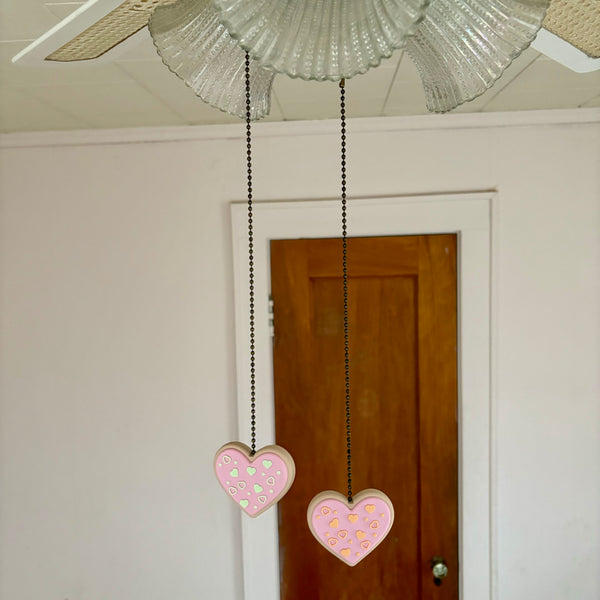 Heart Cookie Ceiling Fan Pulls