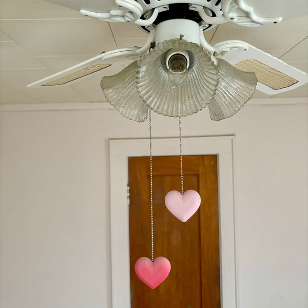 Puffy Heart Ceiling Fan Pulls