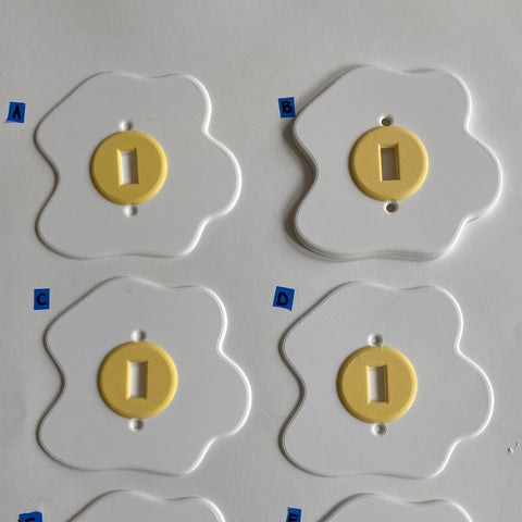 Egg Light Switch Cover Seconds