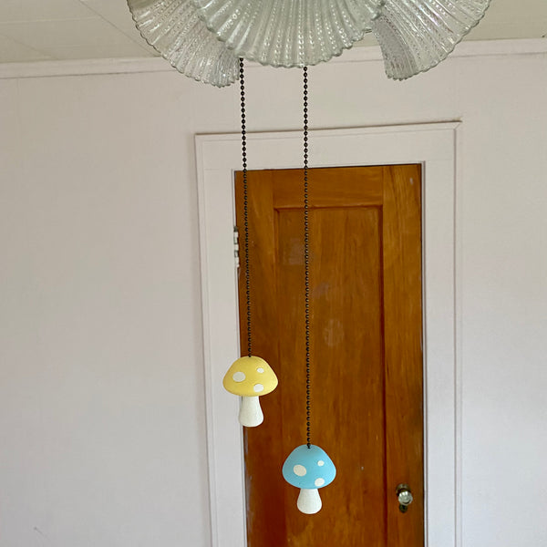 Mushroom Ceiling Fan Pulls