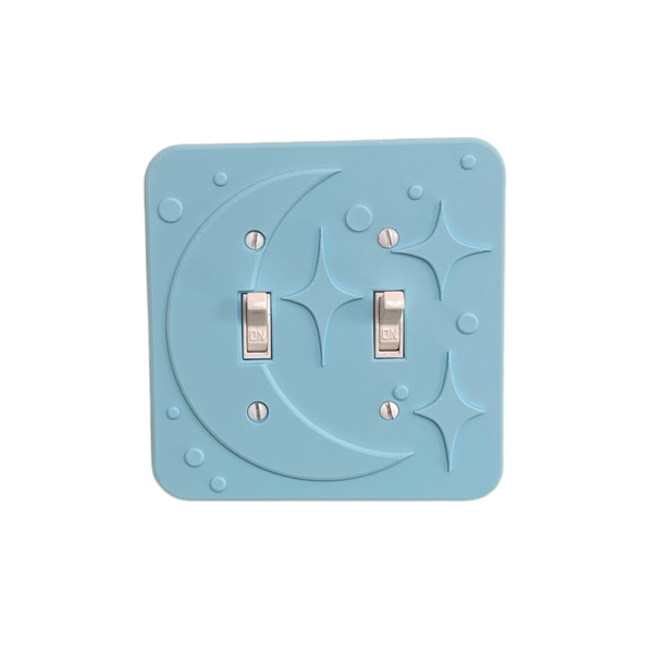 Moon Light Switch Cover (Double)