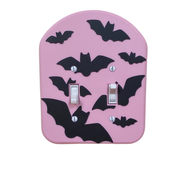Bat Light Switch Cover (Double)