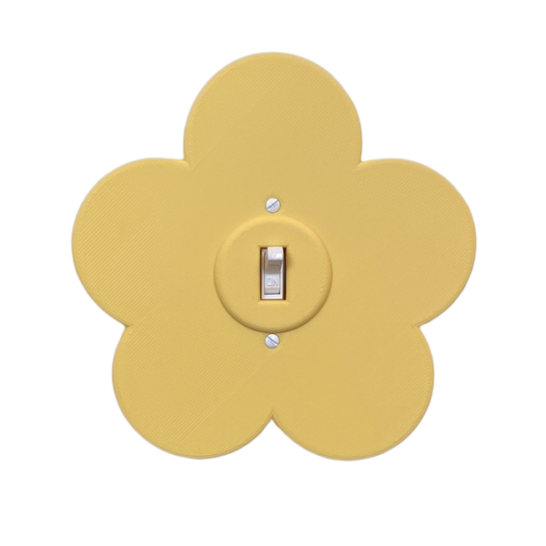 Flower Light Switch Cover (single)