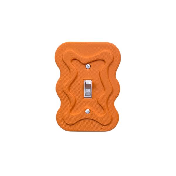 Squiggly Light Switch Cover (Single)