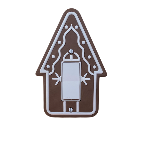 Gingerbread House Light Switch Cover (Single)