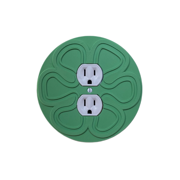 Groovy Light Switch Cover (Outlet)