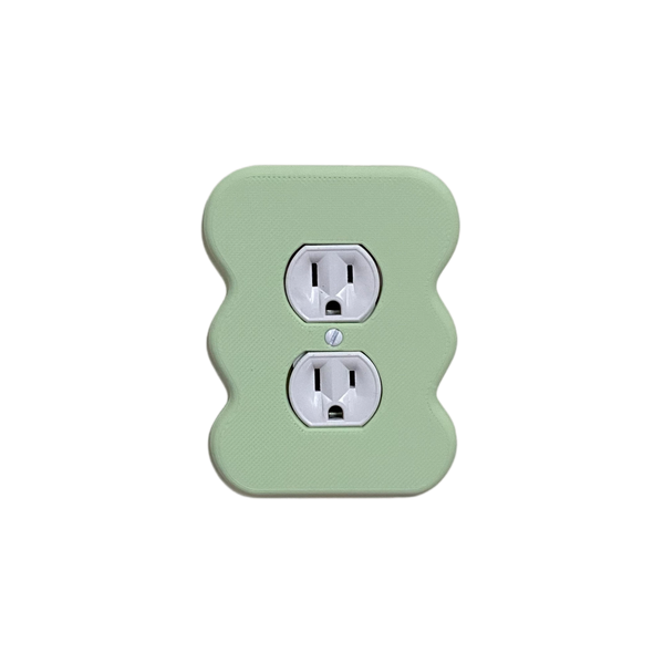 Squiggly Light Switch Cover (Outlet)