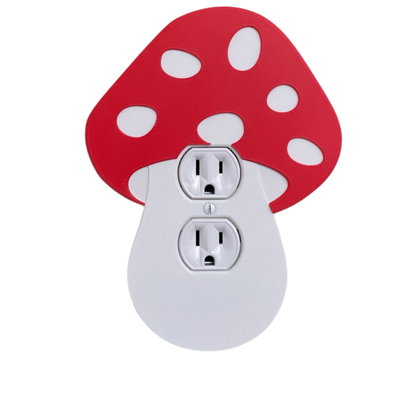 Mushroom Light Switch Cover (Outlet)