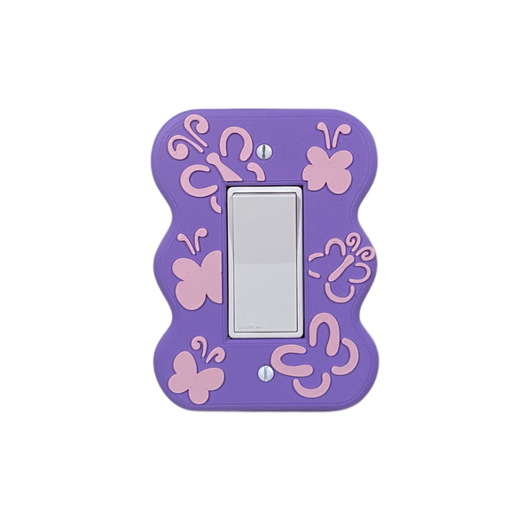 Butterfly Light Switch Cover (Single)