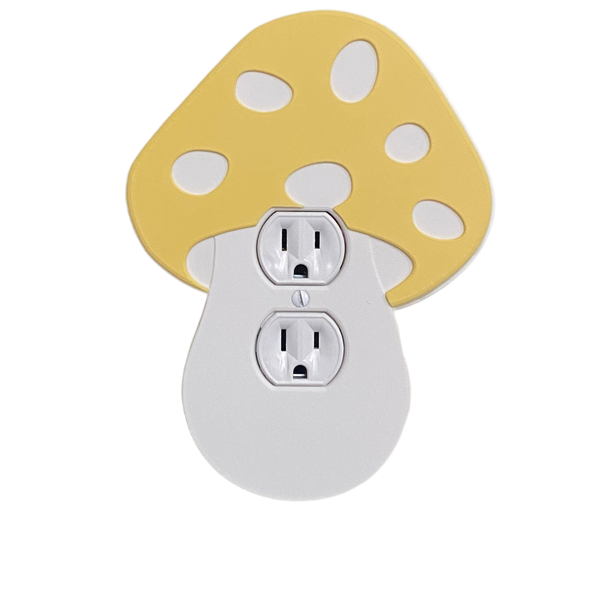 Mushroom Light Switch Cover (Outlet)