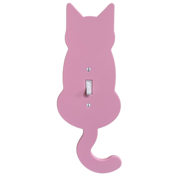 Cat Light Switch Cover (Single)