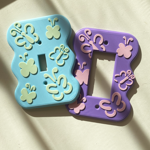 Butterfly Light Switch Cover (Single)