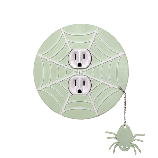Spider Web Light Switch Cover (Outlet)